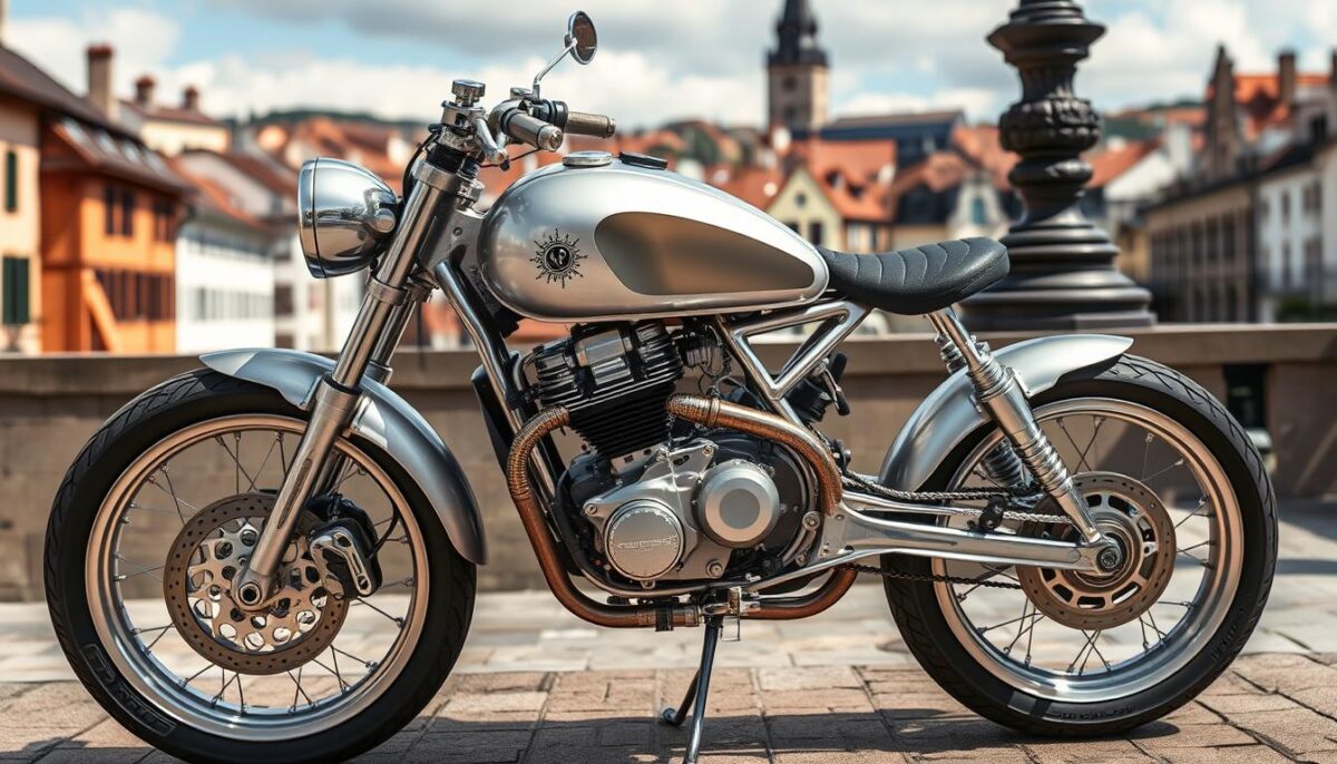 custom alloy components for motorcycles